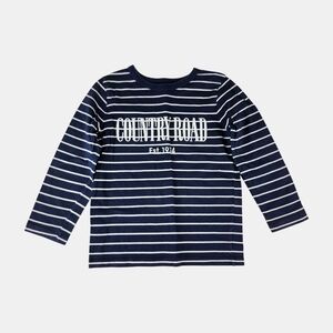Country Road Kids Navy Striped Shirt